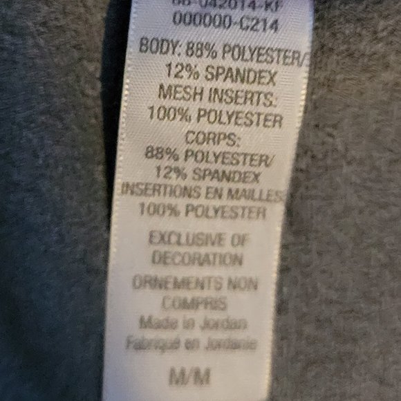 Champion Lavender and Grey Ruched Capri  Leggings Size Medium - Picture 5 of 12